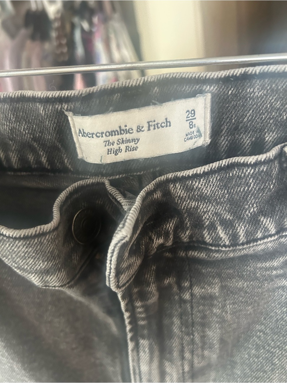 Abercrombie & Fitch the skinny high rise jean - Picture 4 of 4